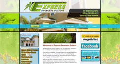 Desktop Screenshot of expressguttersfl.com